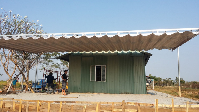 Mái hiên bạt che di động Vinh Nghệ An