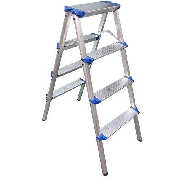 Thang Nhôm inox rút đơn đôi chữ A Vinh Nghệ An